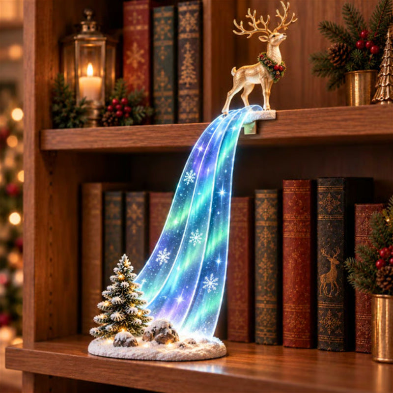 LED-Weihnachtsdekoration für Regale – Engel, Schneemann oder Weihnachtsmann