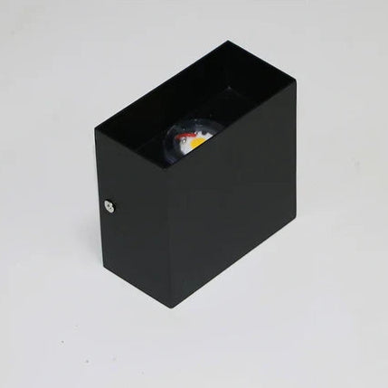 AquaShield Wandlampe Modern LED IP65 Schwarz für Garten & Terrasse