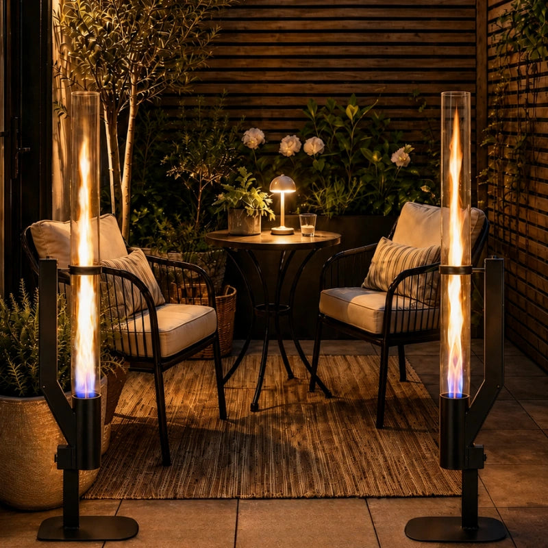 Pelletbrenner | Vertikale Flamme, Schlankes Design 8