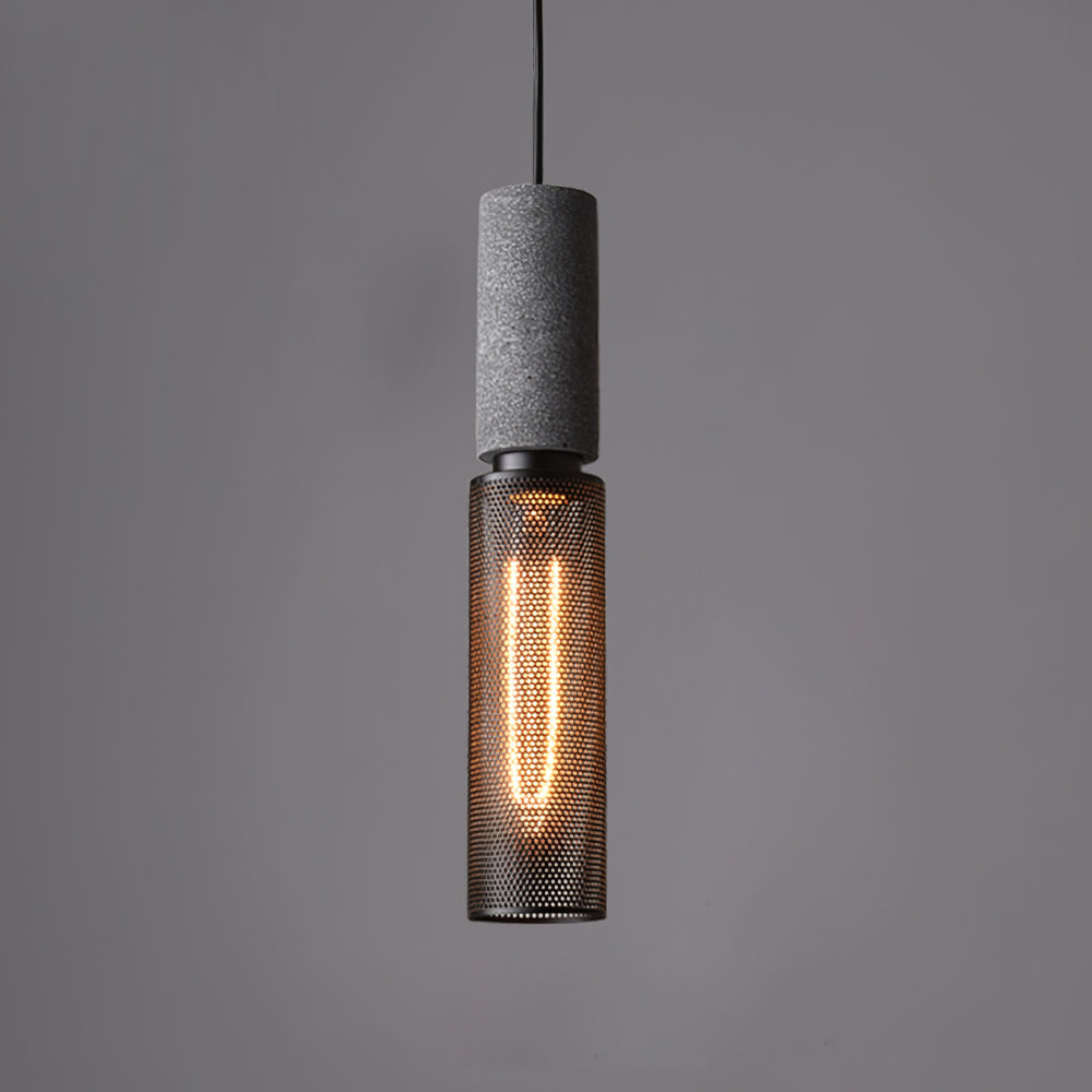 Pendelleuchte | Industrielles Design, Betonoptik 0