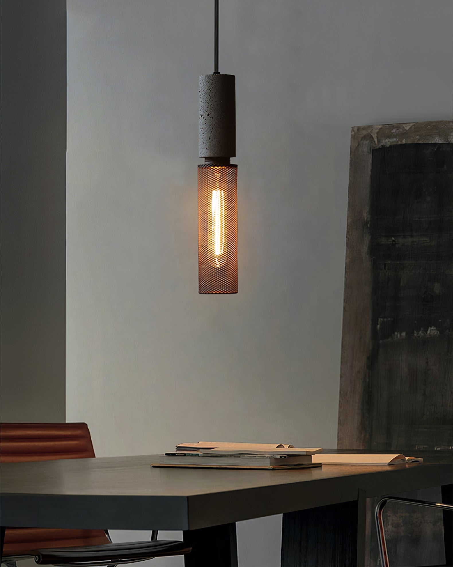 Pendelleuchte | Industrielles Design, Betonoptik 4