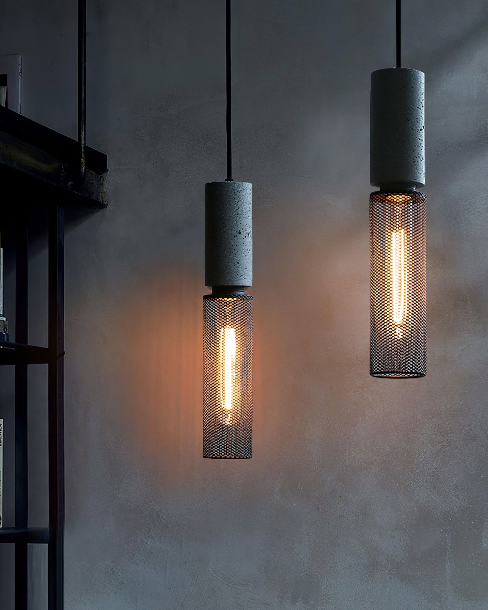 Pendelleuchte | Industrielles Design, Betonoptik 5