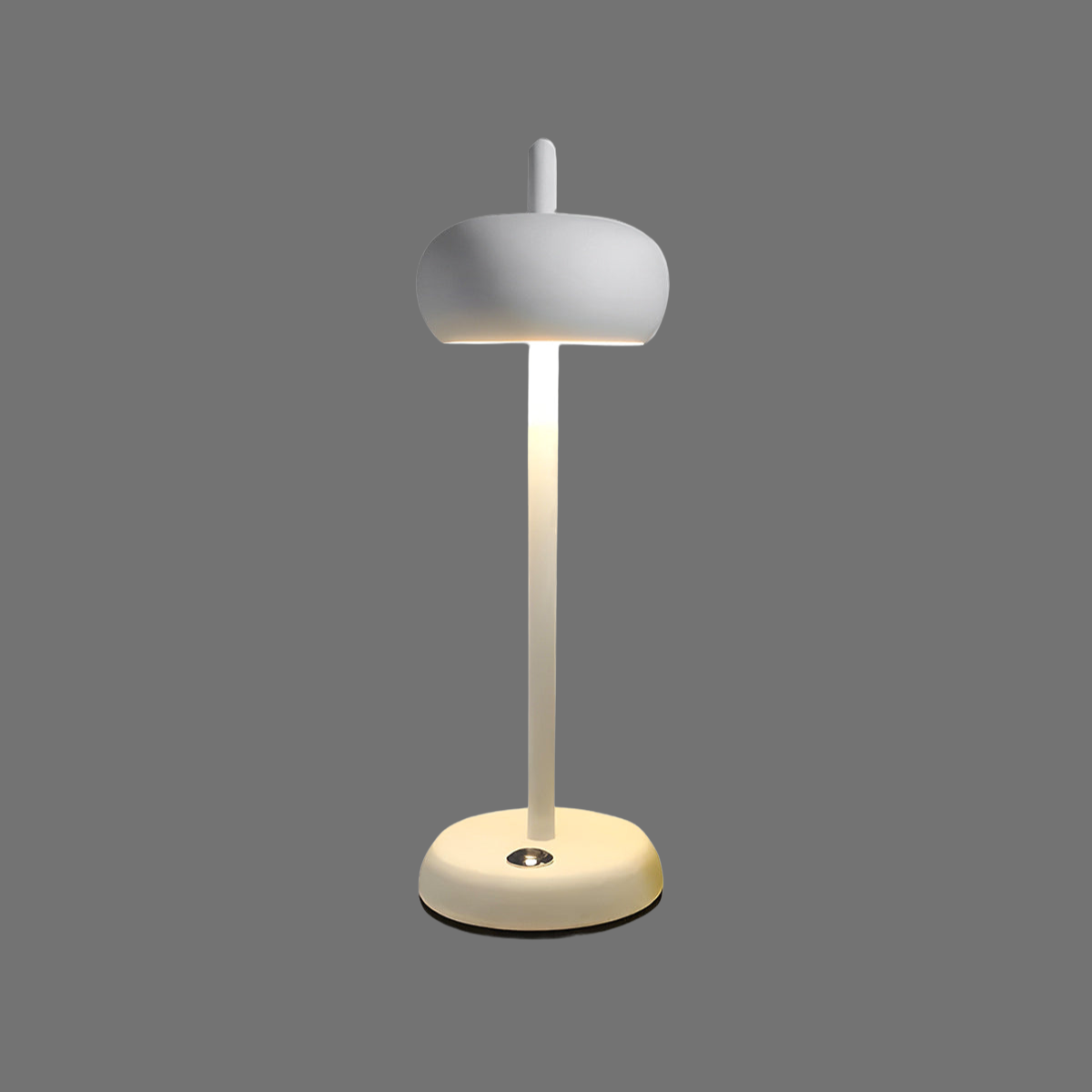 Rinao Minimalistische Tischleuchte – LED dimmbar Weiß Wohnzimmer