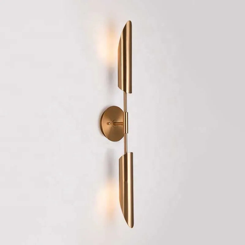 VeraGleam LED-Wandleuchte in Gold – Modern & Elegant für Wohnzimmer
