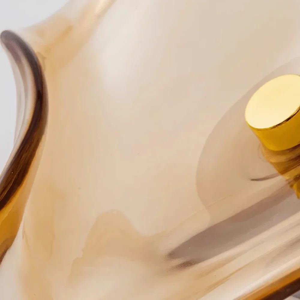 EternaGlow I LED-Wandleuchte - Glasdesign mit energieeffizienter Beleuchtung für den Korridor