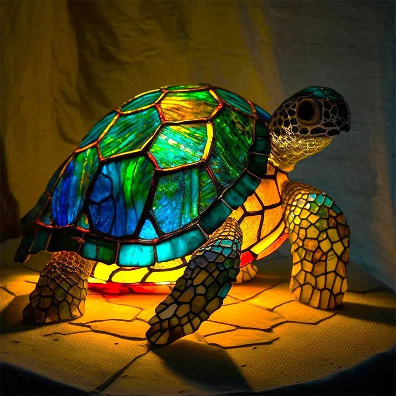 Tierlampe Ocean Schildkröte – LED Solar Lampe mit Schildkrötenmotiv
