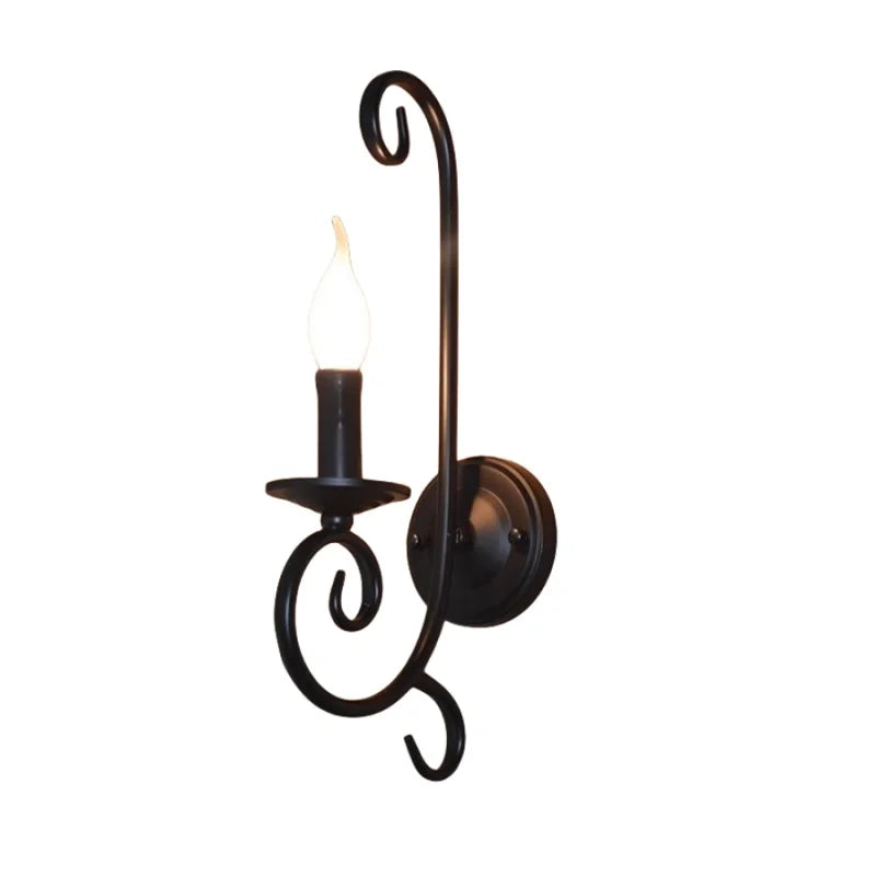 IndustrielleStil – Lange Wandleuchte fürs Schlafzimmer