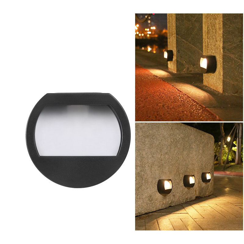 RadiantStep Solar Bodenleuchte – LED Wandleuchte für Außen