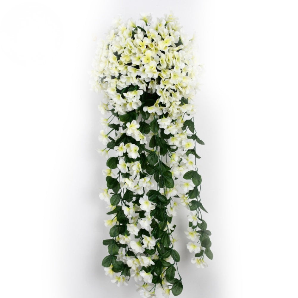 Künstliche Orchidee Cascade 90 cm aus Seidenstoff für Innen- und Außenbereich pflegeleicht
