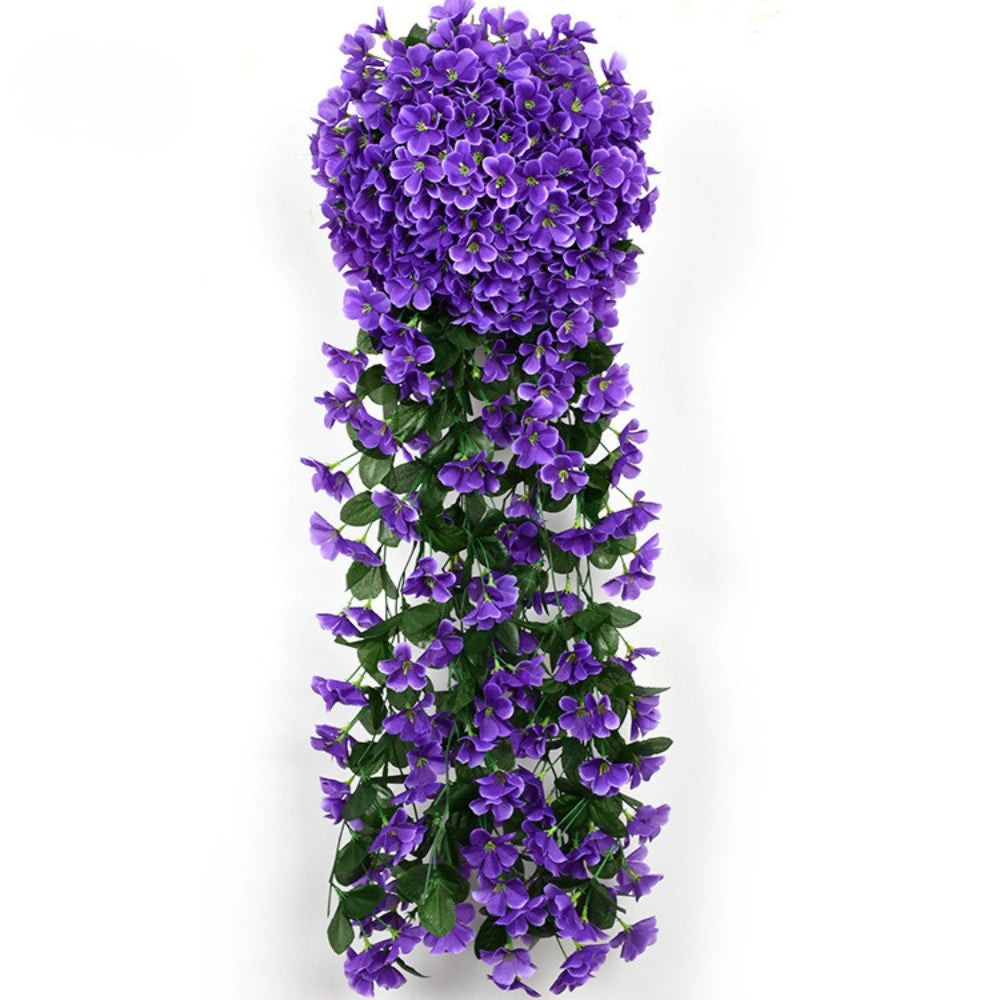 Künstliche Orchidee Cascade 90 cm aus Seidenstoff für Innen- und Außenbereich pflegeleicht