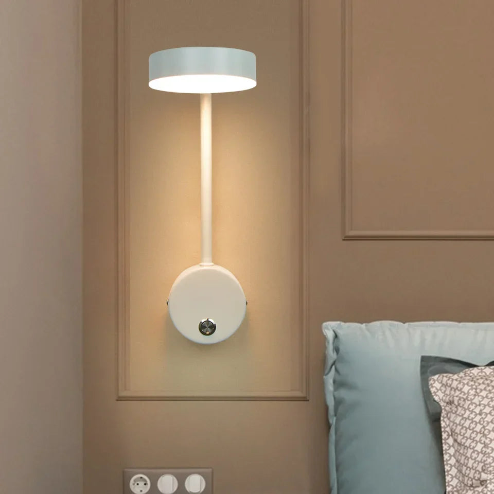 LumoraSpin - Moderne drehbare LED-Lampe