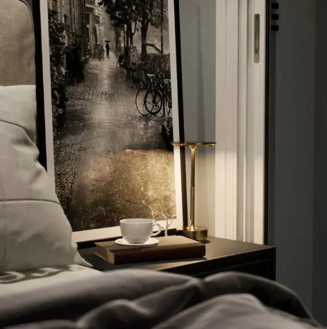 Glimmera | Kabellose Aufladbare Tischlampe mit Dimmbarer Helligkeit