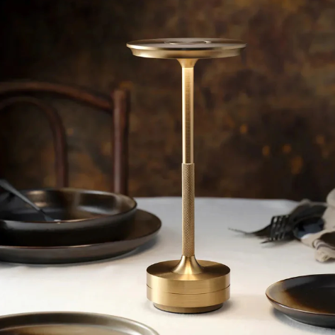 Glimmera | Kabellose Aufladbare Tischlampe mit Dimmbarer Helligkeit