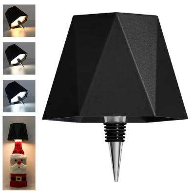 GlowBottle – Kabellose LED Flaschenlampe dimmbar – Warmweiß Tischlampe