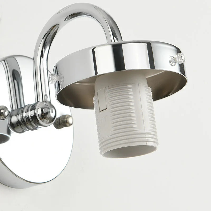 Eleganza LED-Wandleuchte - skandinavisches Design mit Glaslampenschirm