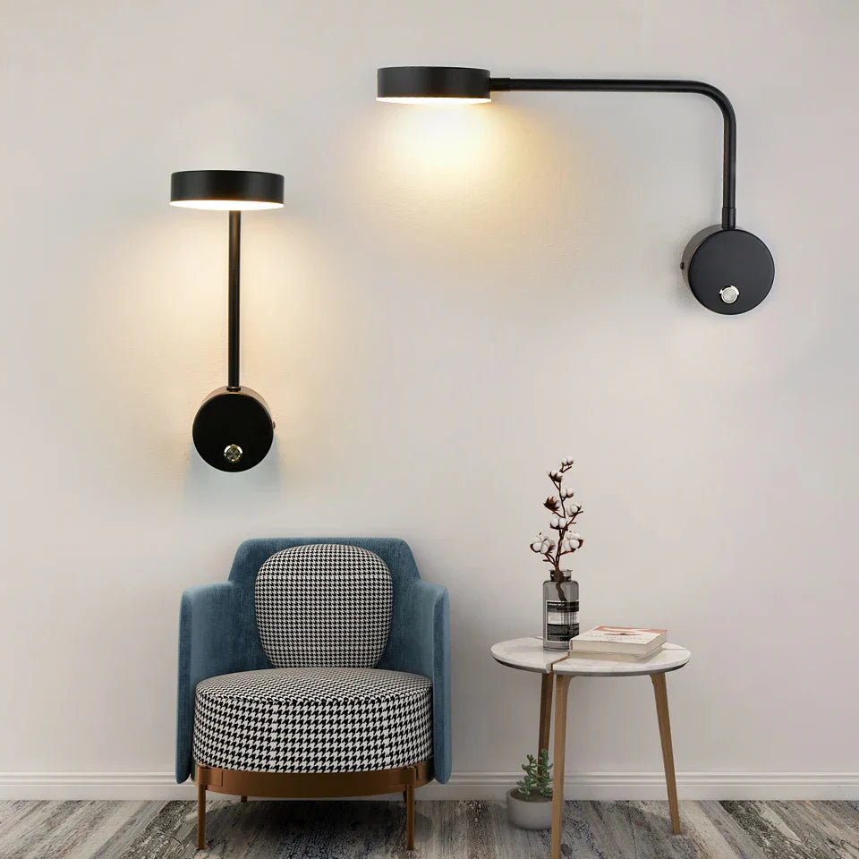 LumoraSpin - Moderne drehbare LED-Lampe