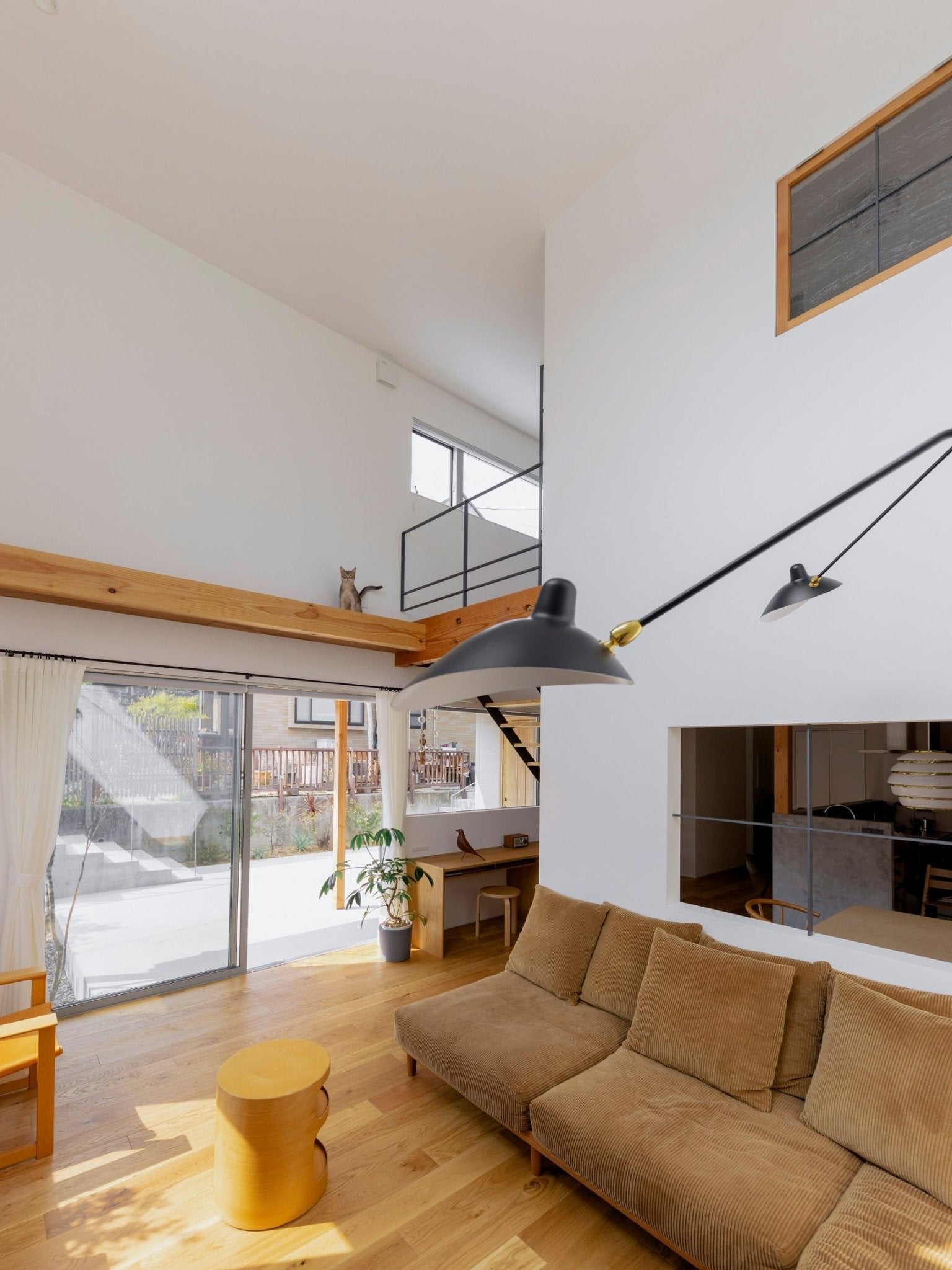 SerenLuce Wandleuchte – Modern, Gelenkarm, Schwarz, Für Wohnzimmer