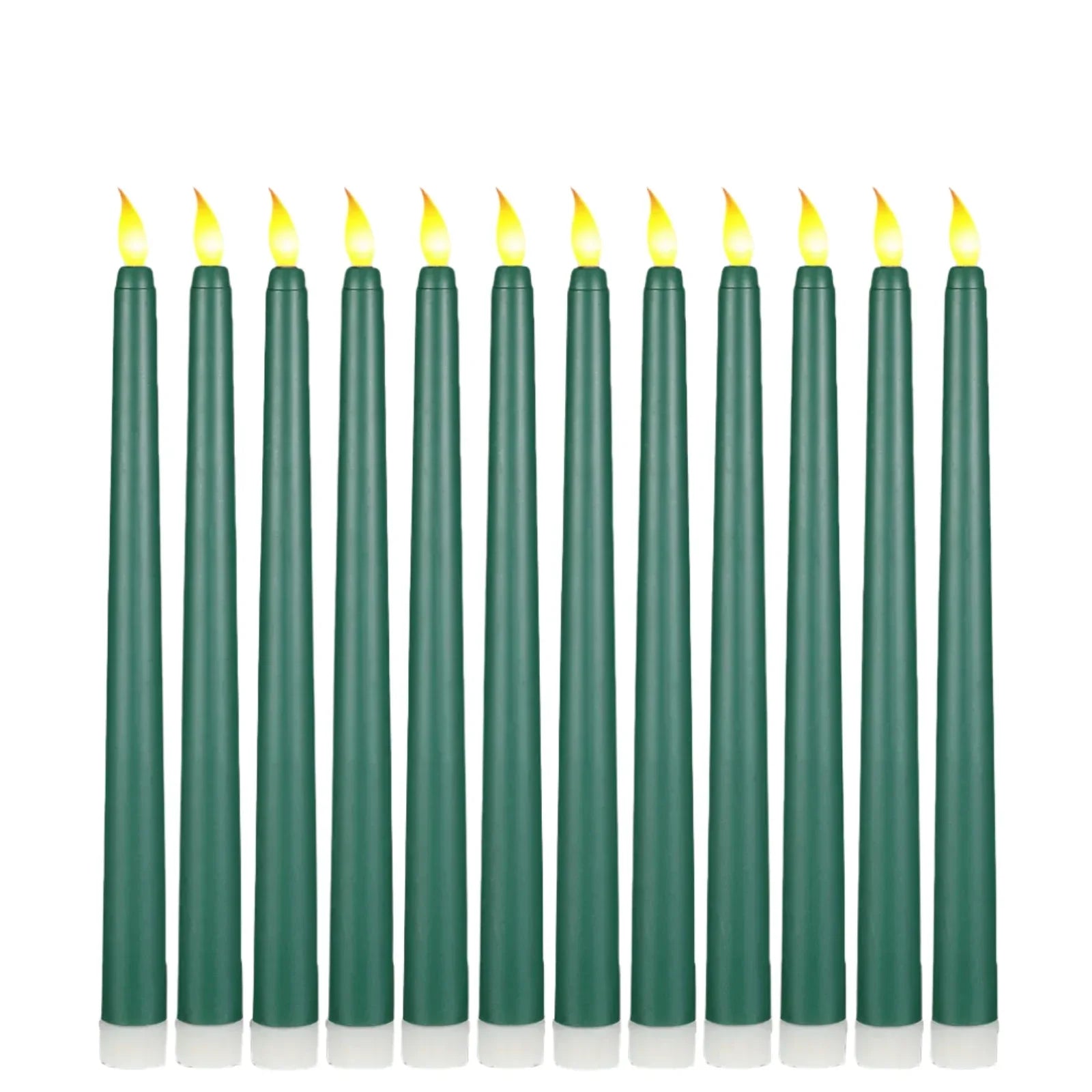 ShadowGlow – Schwarze LED-Spitzkerzen stimmungsvolle Dekolampen für Halloween