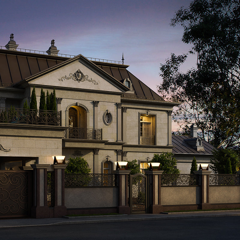 Solarbetriebene Außenleuchte | IP65 Wasserdicht, Warmes Licht 2