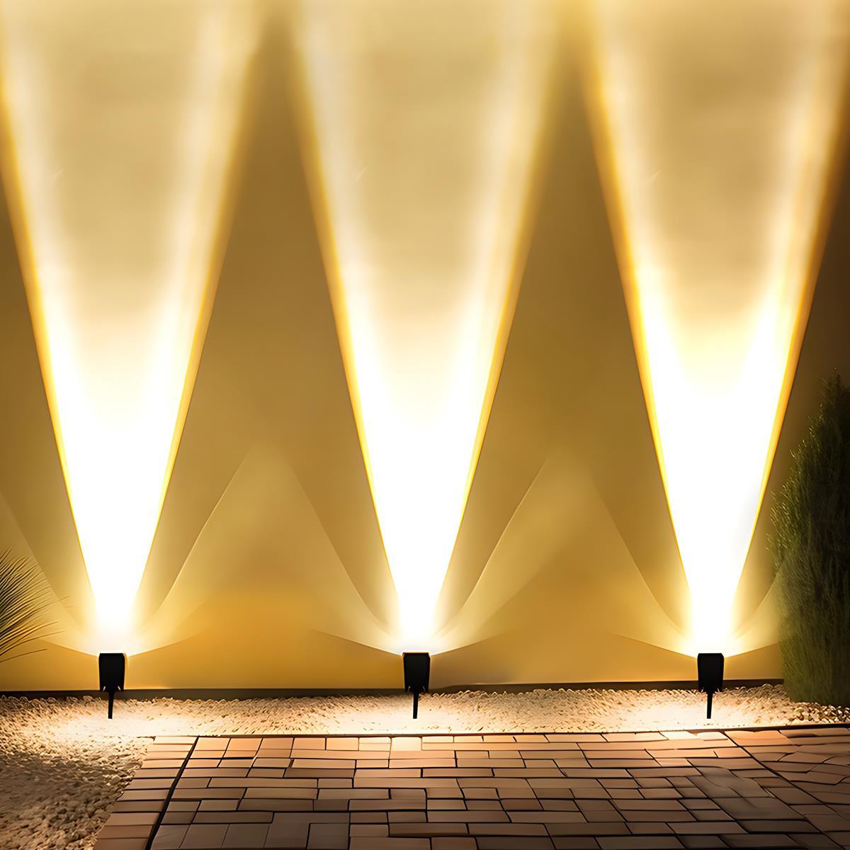 Solarstrahler | Einstellbares Zoomobjektiv, Wetterfest, LED-Technologie 0