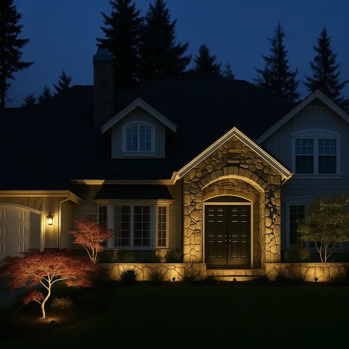 Solar Gartenspot LED Warmweiß Außen für Garten und Fassade IP65 Schwenkbar Modern