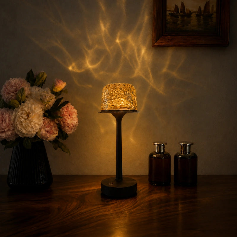 Tischlampe | Nordlichtprojektor, 16 Farben, kabellos 1