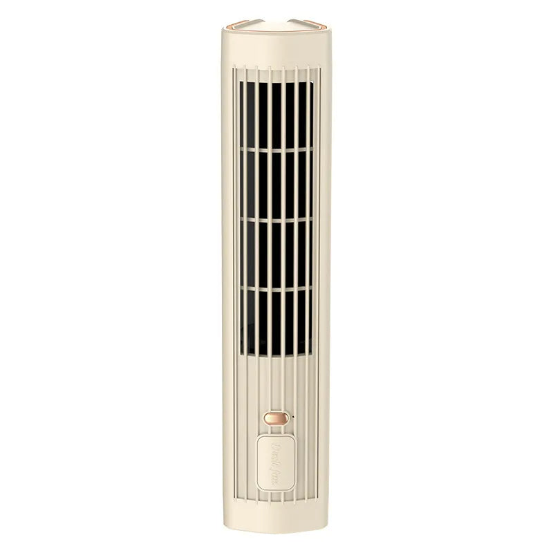 Turmventilator | USB-wiederaufladbar, flügelloses Design, leise 5