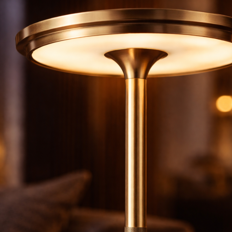 Glimmera | Kabellose Aufladbare Tischlampe mit Dimmbarer Helligkeit