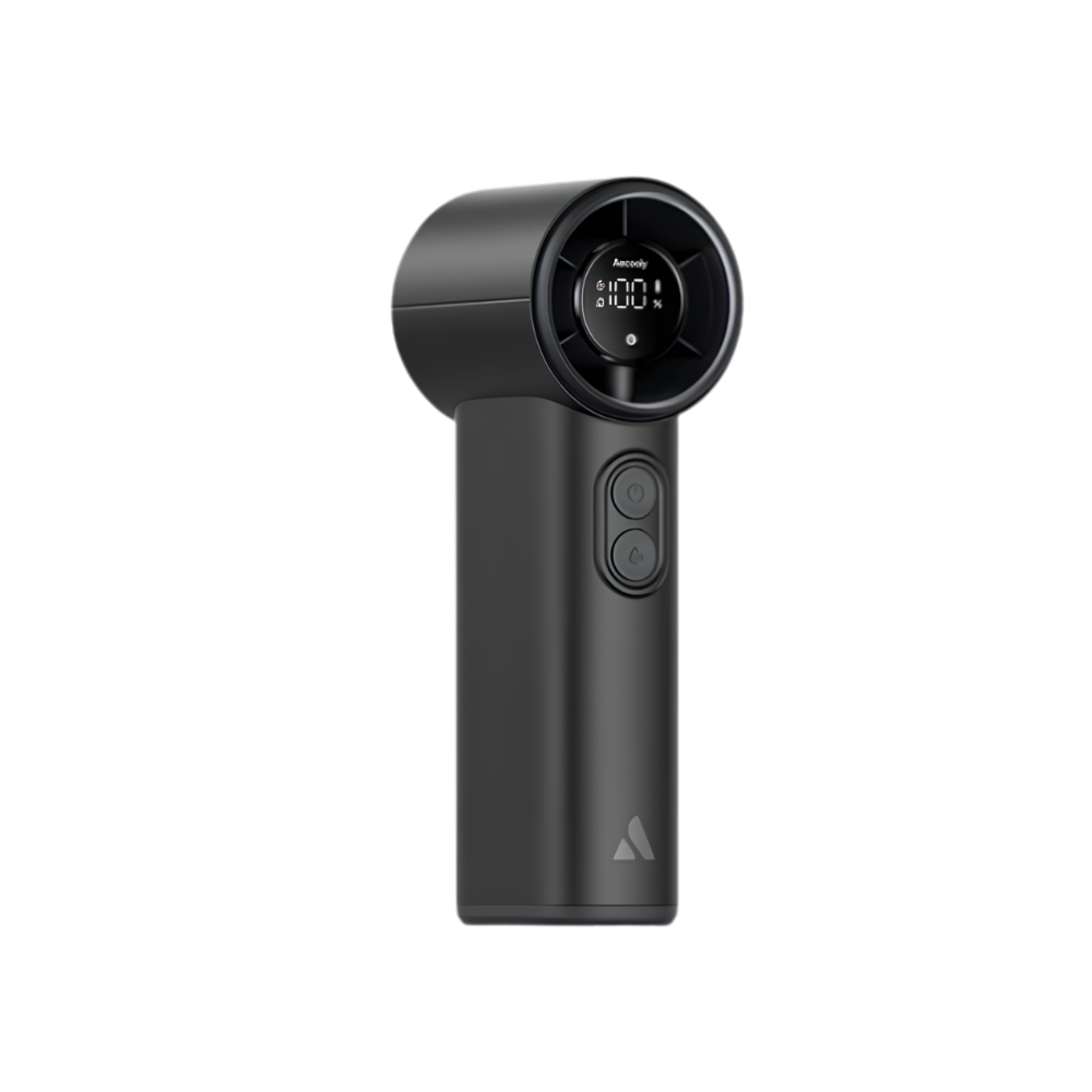 Portable Ventilator 4500mAh – 5 Geschwindigkeiten – Leise 51dB – Bis 25h Laufzeit – Kompakte Größe