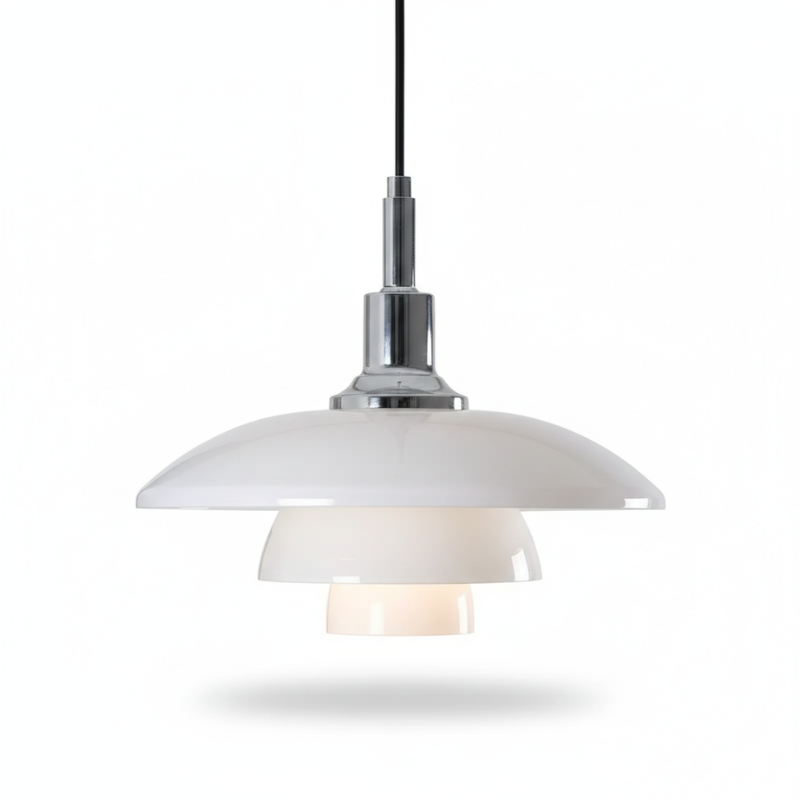 ChromeGlow - Luxuriöse Pendelleuchte mit Chrom-Finish und eleganter Kugelform