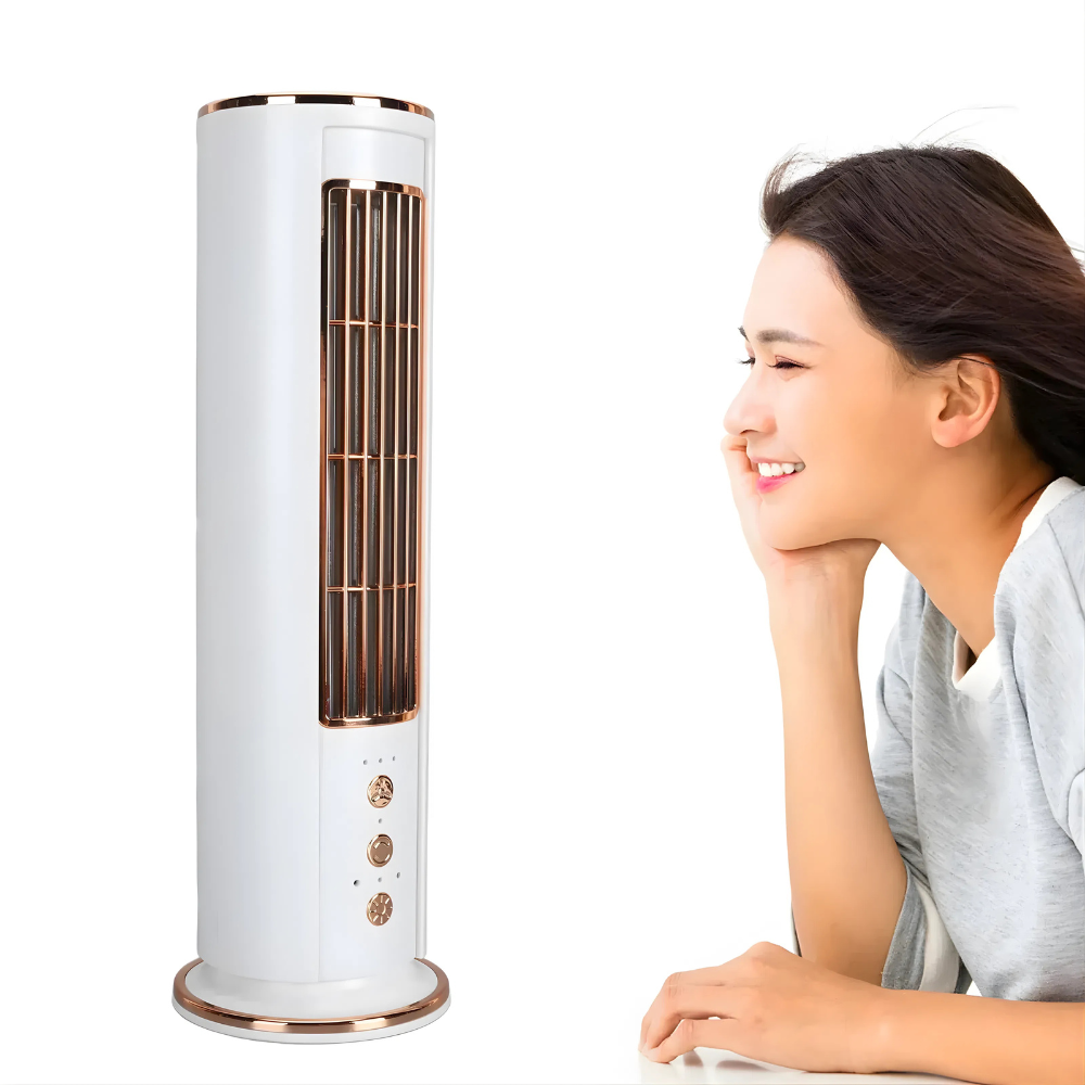 Türklingelfreier Tischventilator – leise Klimaanlagenventilator für Schlafzimmer oder Büro