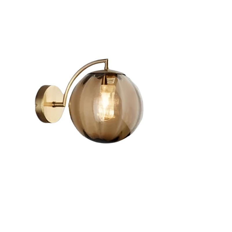 GlansVee - Minimalistische Glas-Wandleuchte