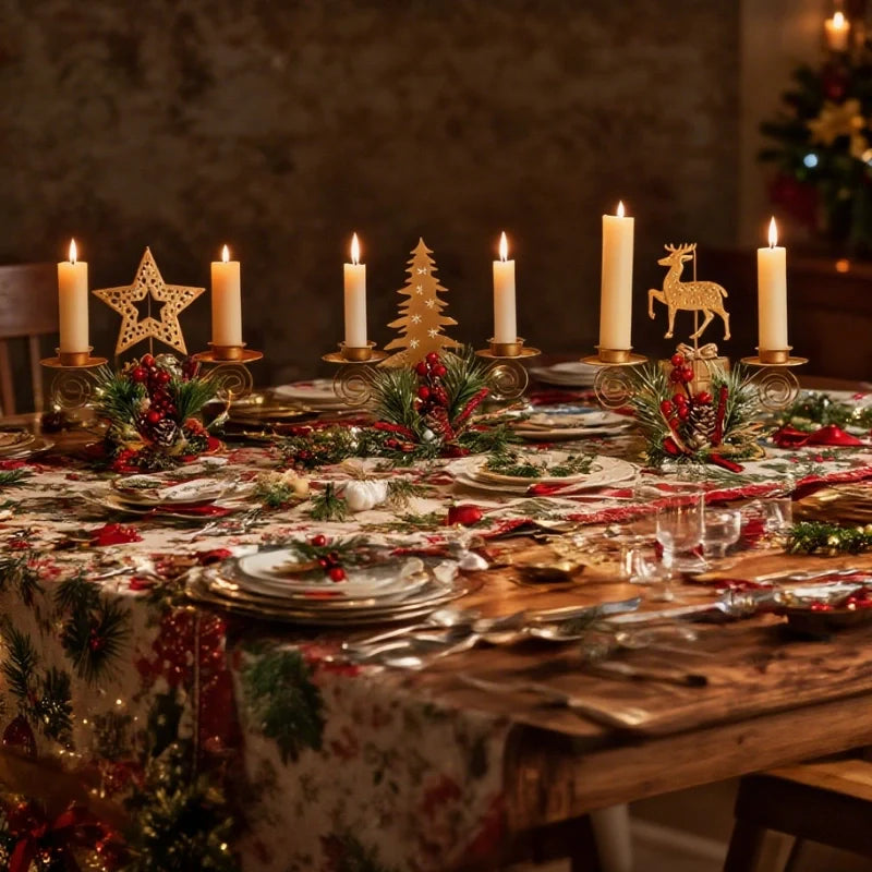 LumiCandle – Moderner Kerzenhalter, Metall, Für Esszimmer & Schreibtisch