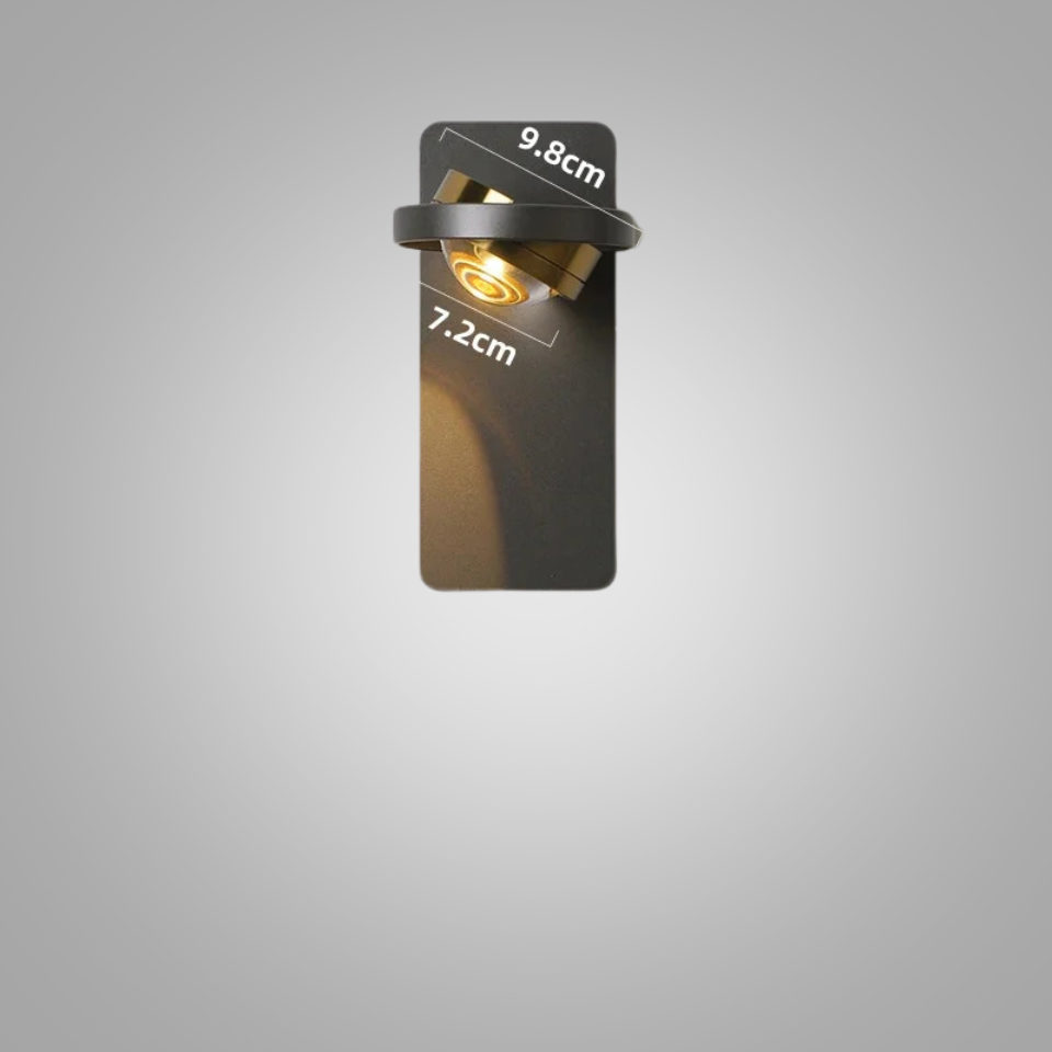 BrillioSpin - Moderne drehbare LED-Wandleuchte