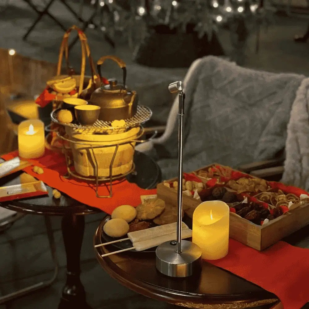 LumoLite Design-Tischlampe LED dimmbar schwarz fürs Büro