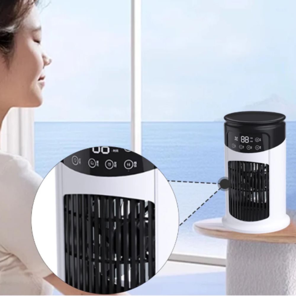 Luftkühler Maxbell USB Ventilator 5V 300ml – Leise für Schlafzimmer & Büro