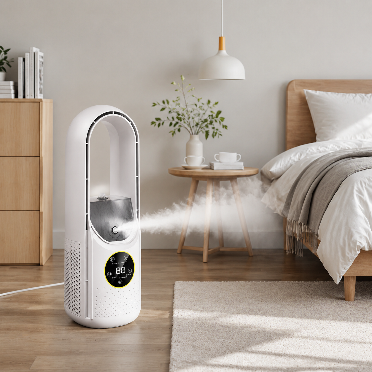 Ventilator | Flügellos, Befeuchtung, Timerfunktion 2