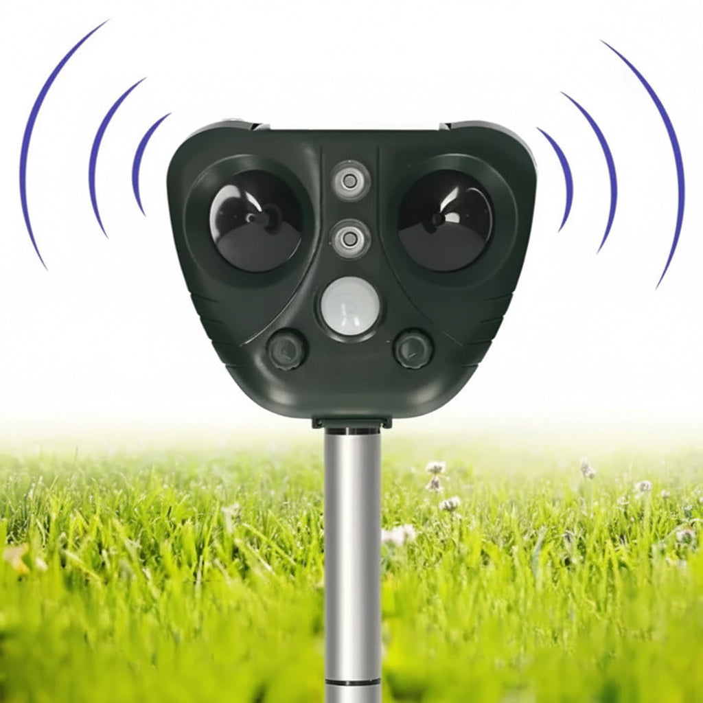 Vogelvertreiber | Ultraschall, Solarenergie 0