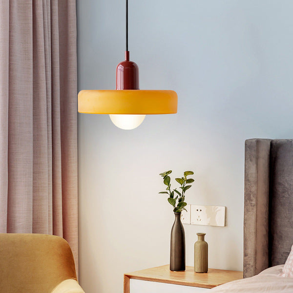 Verstellbare Bauhaus Pendelleuchte aus Glas – Esszimmer & Wohnzimmer Beleuchtung
