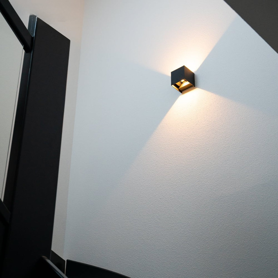 Wandlampe | LED-Beleuchtung, Bewegungssensor, Aluminium 1