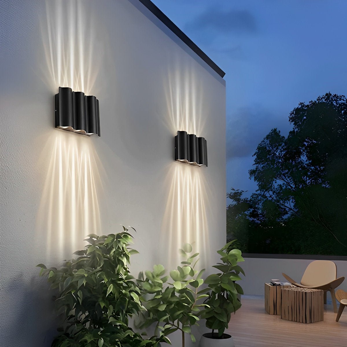 Wandleuchte Außen | Modernes Design, Wasserdicht, LED 1