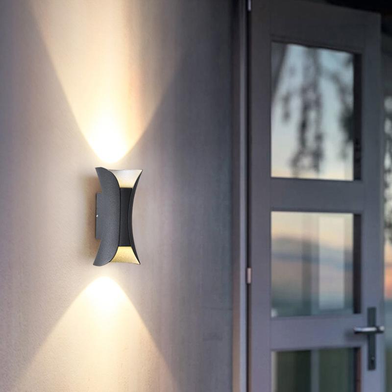 Wandleuchte | Aluminiumgehäuse, Integrierte LED-Beleuchtung 7