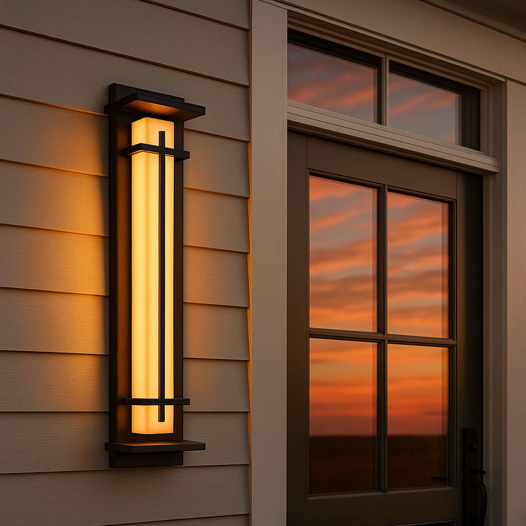 Wandleuchte | Architektonisches Design, Modernes Gitter 2