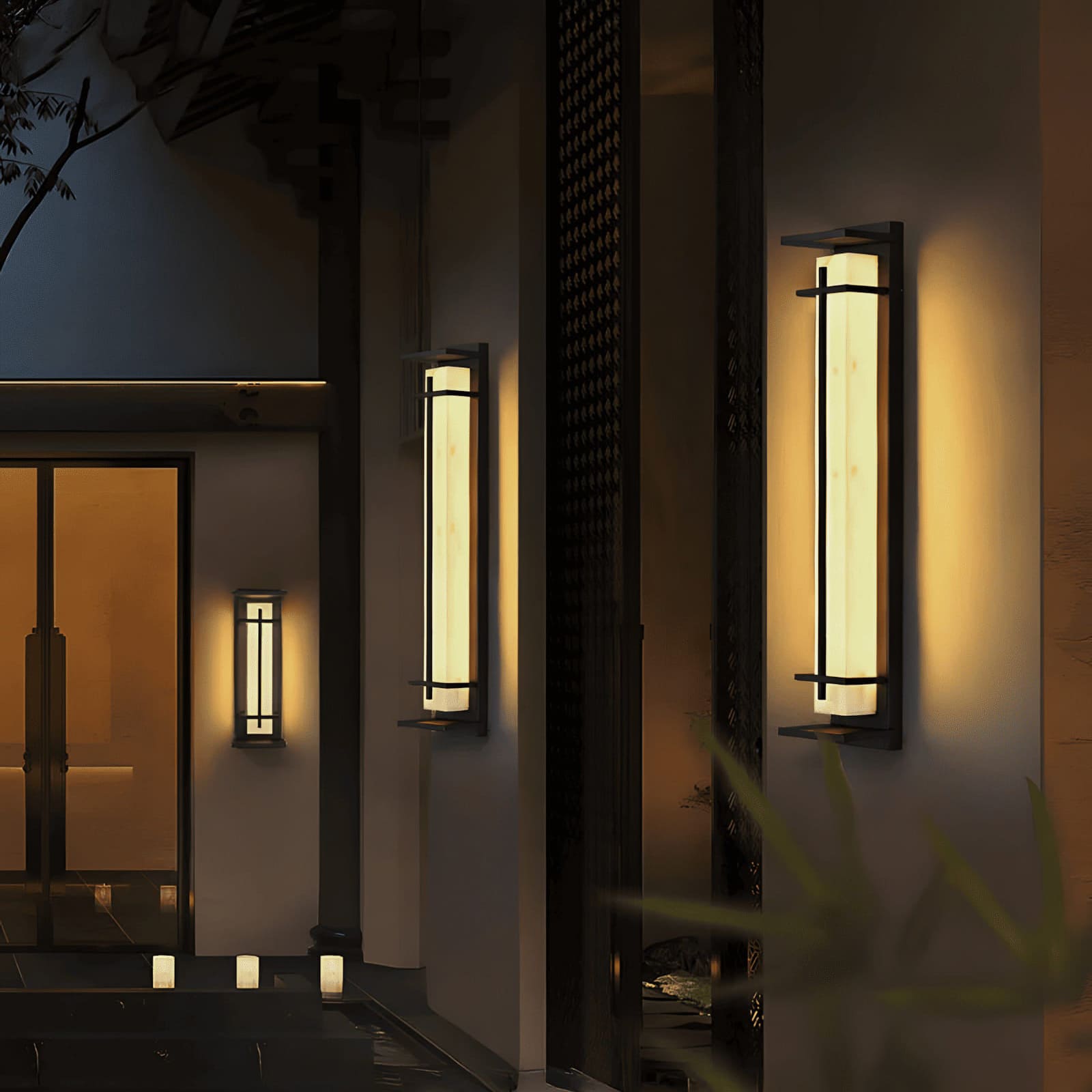 Wandleuchte | Architektonisches Design, Modernes Gitter 7