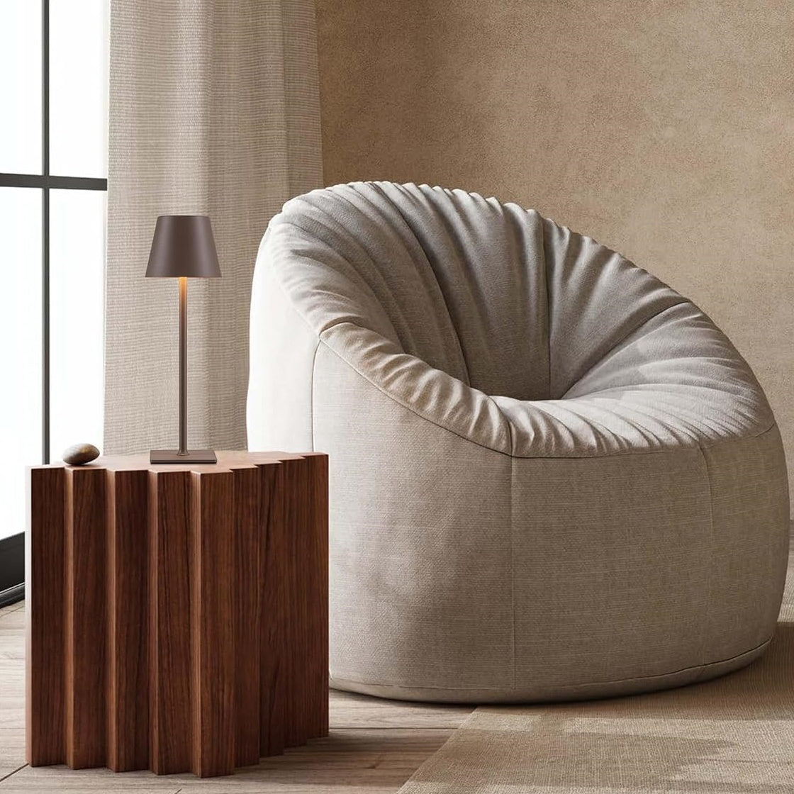 LumoTall Dimmbare Tischlampe Modern Gold für Wohnzimmer