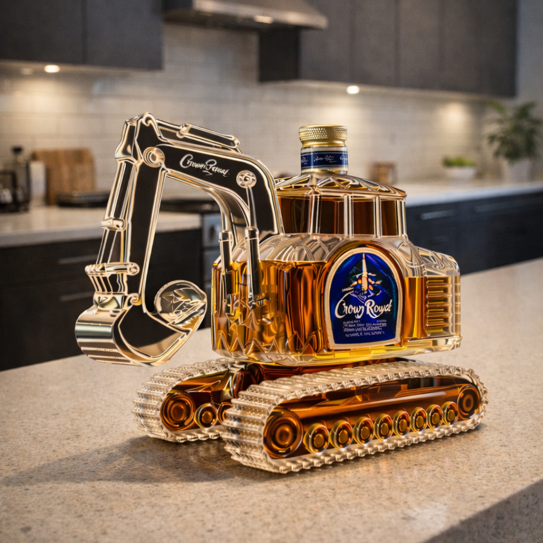 Whisky Flasche | Industriedesign, 500 ml 4