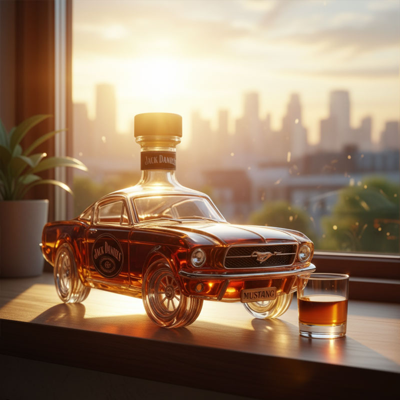 Whisky Flasche | Mustang Edition, 500 ml 5