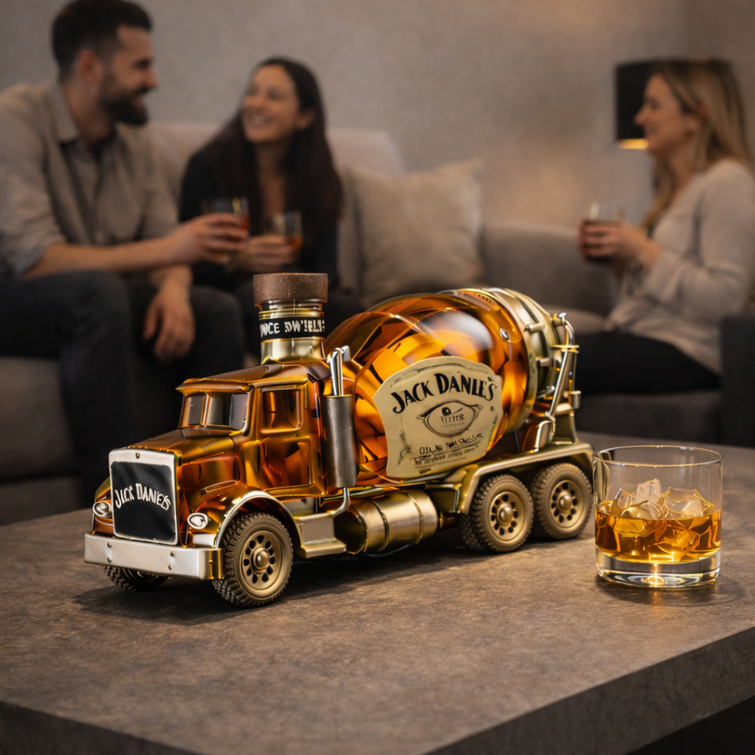 Whisky Flasche | Truck-Form, 500 ml 1