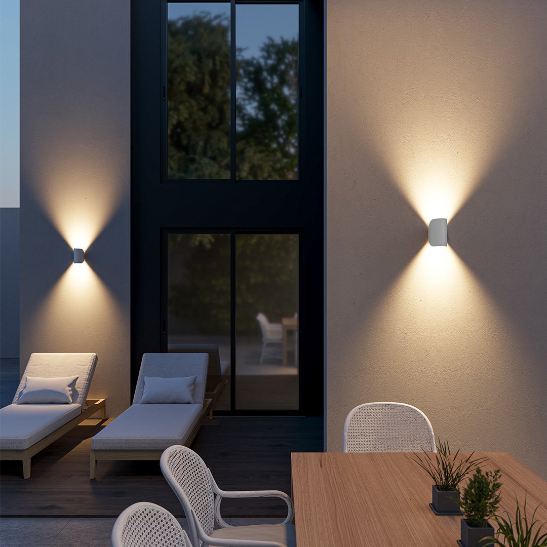 LumenTwist – Moderne LED-Wandlampe mit drehbarem Design