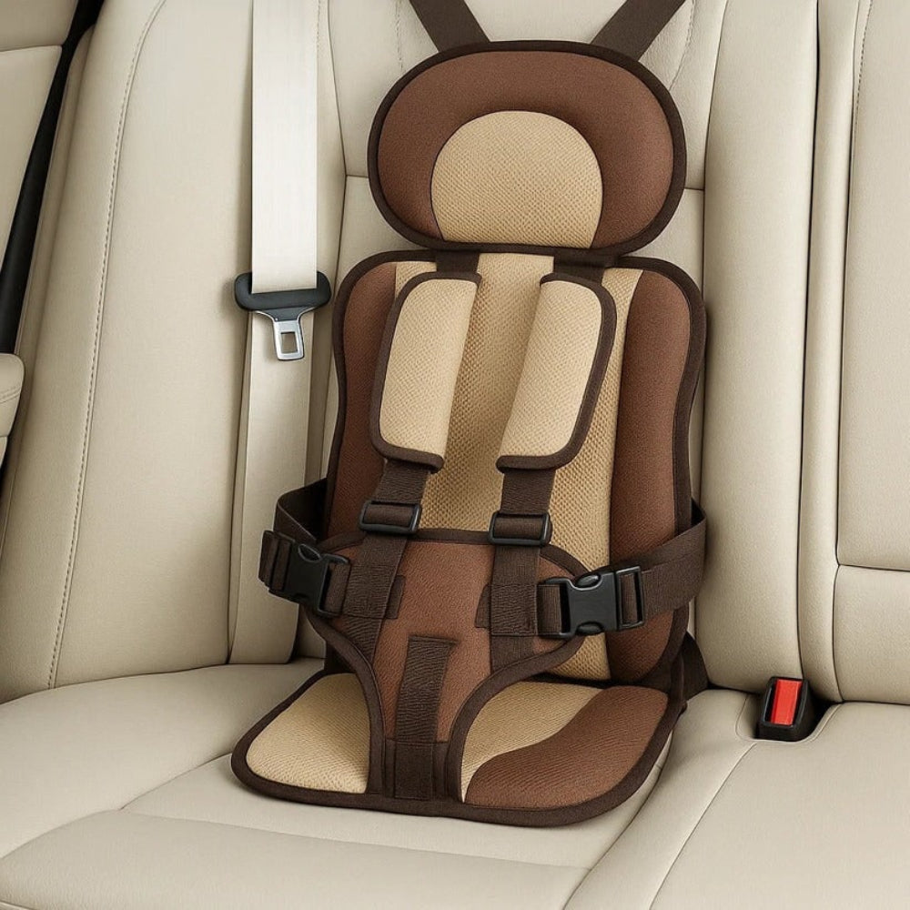 Tragbarer Autositz für Kinder – Sicherheitsgurt und Booster für Reisen